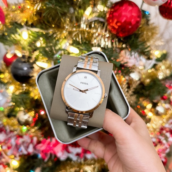 Bargain Luxury Twotone Stainless Steel 18 mm Wristwatch Band 604760_K0025393 main image 0